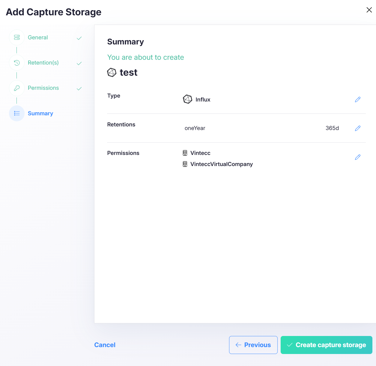 Add Storage - Summary