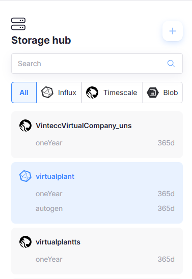 StorageHub Database
