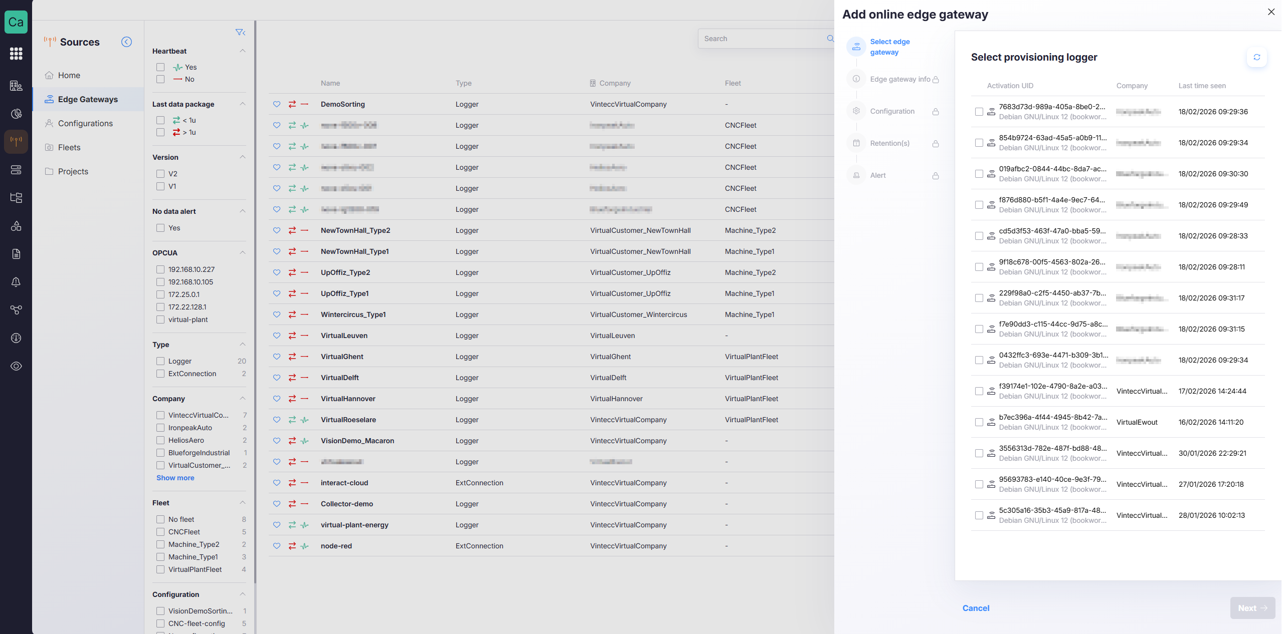 Add Online Gateway detail