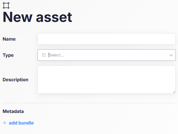 New Asset